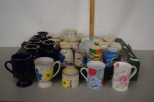 Quantity of assorted mugs