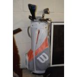 Case of golf clubs