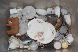 Quantity of assorted ceramics to include Coalport floral decorated tea wares, collectors plates,
