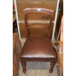 Late Victorian dining chair