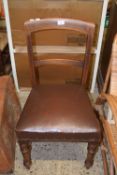 Late Victorian dining chair