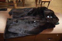 Lady's size 12 simulated fur jacket