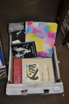One box of various mixed books, art and other interest