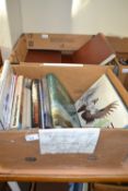 Two boxes of books to include The World of Wildlife