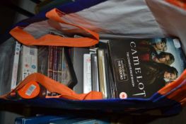 Bag of various assorted DVD's
