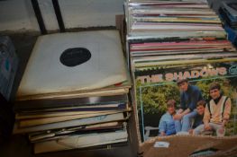 Large mixed lot of various assorted LP's