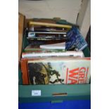 One box of various military books