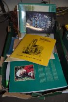 One box of various assorted books and ephemera, Norfolk and Suffolk interest