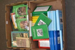 Two boxes of Annual Register of Book Values catalogues plus various gardening interest