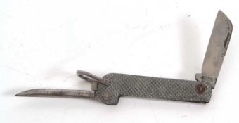 Harrison Fisher Naval Rigger clasp knife, 11.5cm long