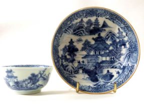 Nanking Teabowl and a Saucer