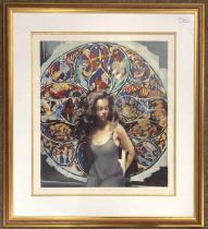 Robert O. Lenkiewicz (contemporary), 'Anna / Last Judgement Project 18', signed, titled, and