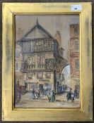 Jane Stewart Smith (British, b.1839-1925),inscribed on verso: "The Old Black House Chester",