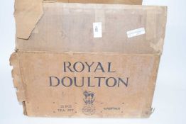 Royal Doulton tea set in the Cadence pattern in original box