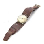 A vintage Tell Chronograph wristwatch, the watch has a manually crown wound movement, approx 38mm