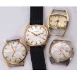 Mixed Lot: Four wristwatches to include makers Nelson, Mondonie, Sekonda and Adora, all watches have