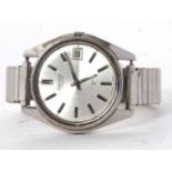 A Seiko gents wristwatch with stainless steel case, reference number 7005-8022, it has an