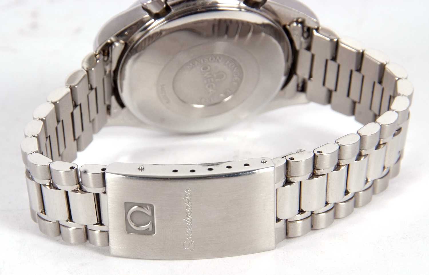 An Omega Seamaster Triple Date automatic gents wristwatch, the watch has a stainless steel case - Image 3 of 7