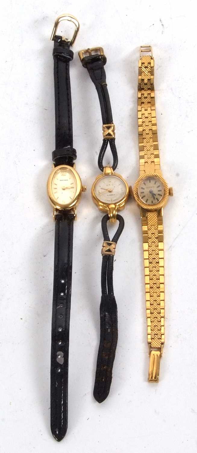 Mixed Lot: Three lady's wristwatches to include makers Sekonda and Oris - Image 2 of 2