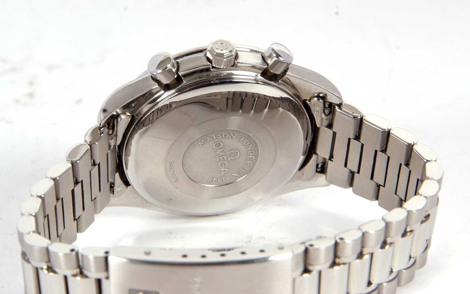 An Omega Seamaster Triple Date automatic gents wristwatch, the watch has a stainless steel case - Image 4 of 7