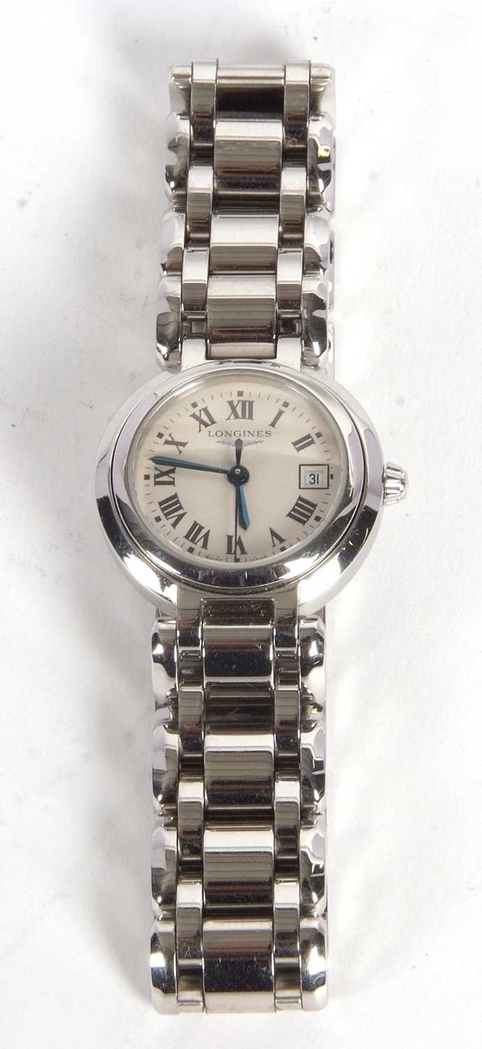 A Longines Prima Lima ladies wristwatch, the watch has a quartz movement, stainless steel case and - Image 4 of 4