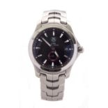 A Tag Heuer Link Tiger Woods Edition wristwatch, the watch has a stainless steel case and