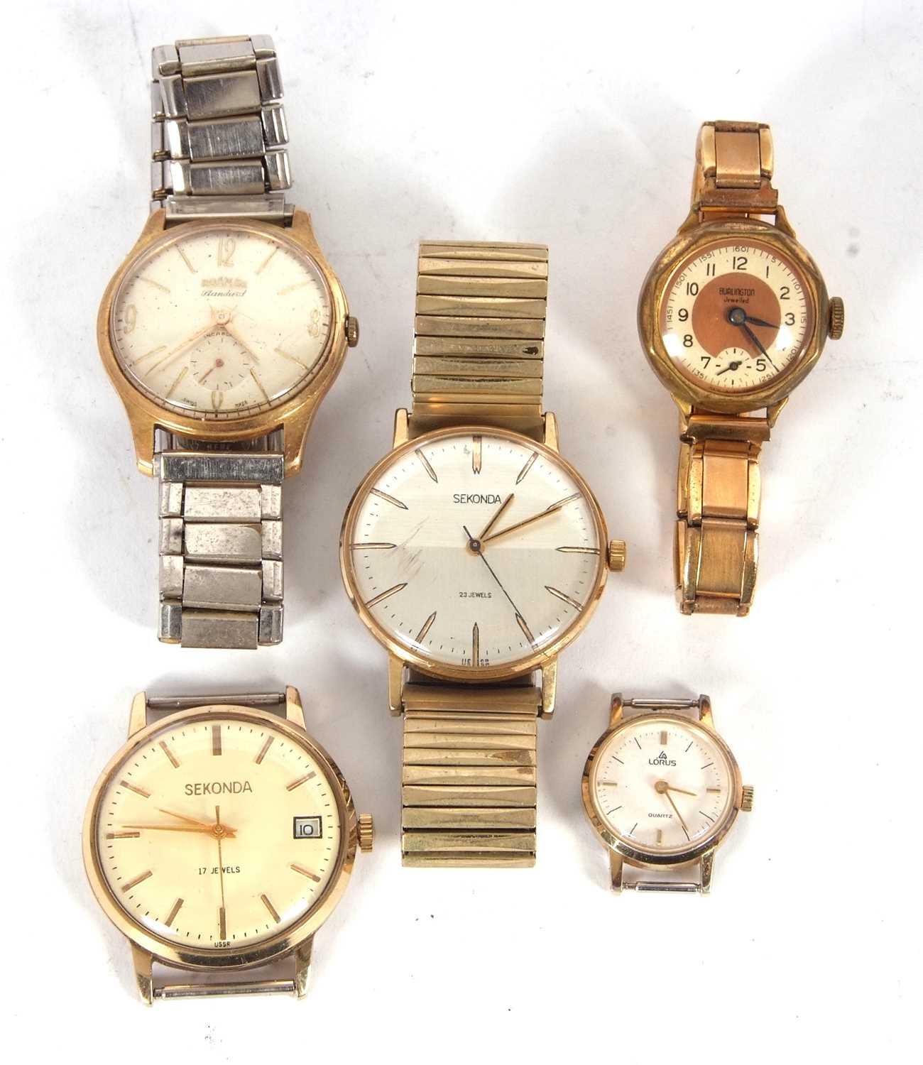 Mixed lot of various gents and ladies wristwatches, makers to include Sekonda, Roma and Lorus