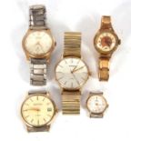 Mixed lot of various gents and ladies wristwatches, makers to include Sekonda, Roma and Lorus