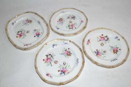 Group of 19th Century English porcelain including three mid 19th Century Davenport plates with