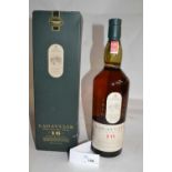 Lagavulin Single Islay Malt Whisky, Aged 16 Years, 1 litre, White Horse Distillers, Glasgow, in