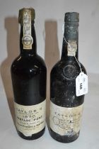 Taylors 1970 vintage Port and Taylors Quinta de Vargellas, 1984, (2)