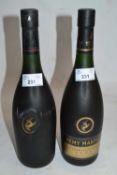Remy Martin VSOP Cognac and Remy Martin (unlabelled), (2)