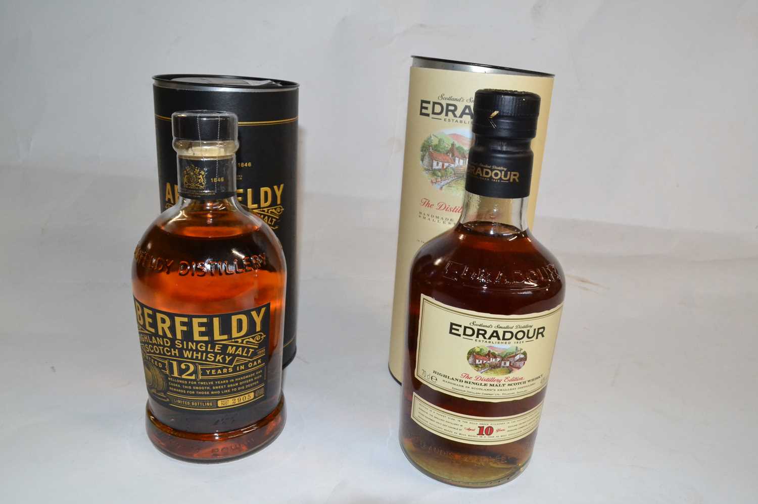 Two bottles of whisky, to include Edradour 10 Year Old Single Malt, 70cl, in presentation box, and - Image 2 of 2