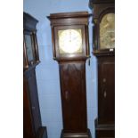 William Marshall, Wollsingham (County Durham), Georgian long case clock with square brass dial