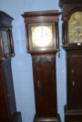 William Marshall, Wollsingham (County Durham), Georgian long case clock with square brass dial