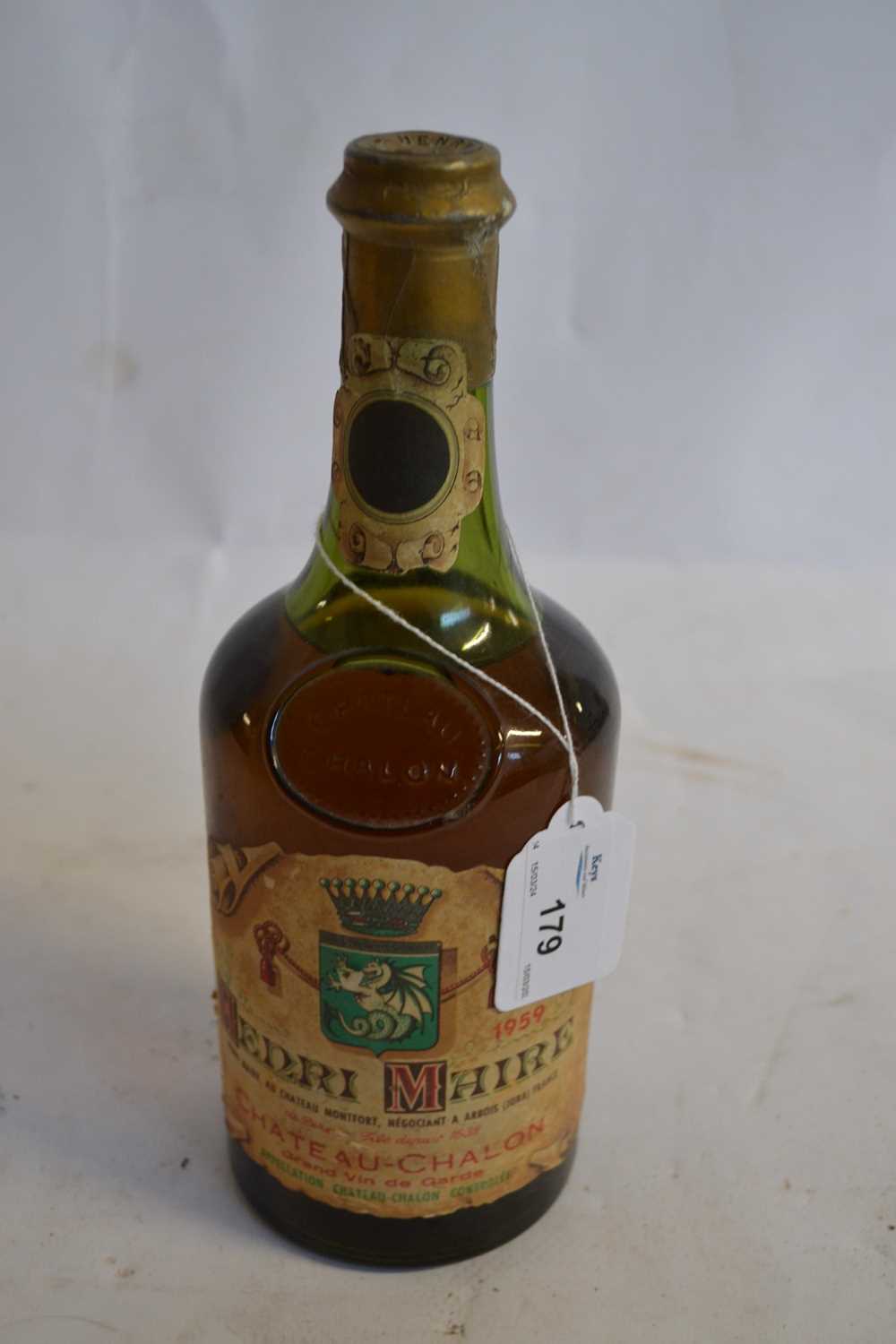 Henri Marie Chateau Chalon Grande Vin de Garde, 1959 - Image 2 of 2