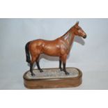 Royal Worcester model of "Arkle" owned by the Duchess of Westminster modelled by Doris Lindner