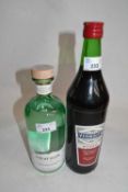 Great Glen Watercress Orange & Pink Peppercorn Gin and one litre Vermouth Red, (2)