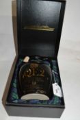 A boxed decanter of QE2 Single Malt Whisky 12 Years Old, 75cl., boxed