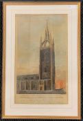 William Fowler (British,1761-1832) after Joseph Fowler (son), View of the Steeple of the Church of