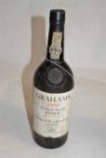 Graham's 1970 Vintage Port, (bottled 1972), one bottle level - near base of neck