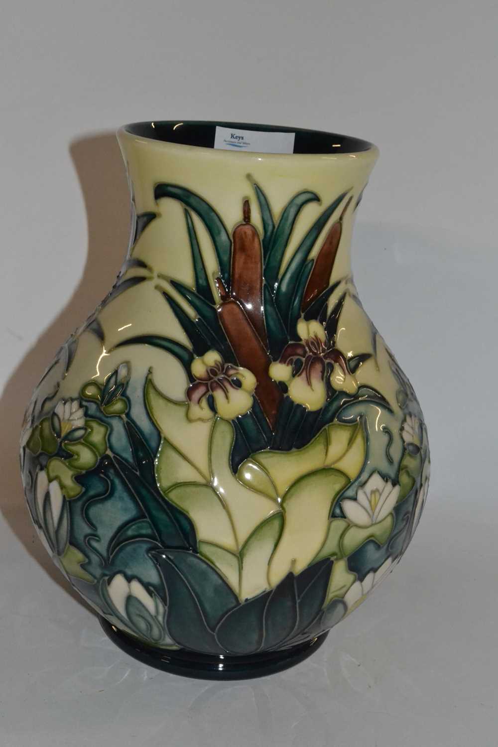 A large Moorcroft vase of globular form decorated with the Lamia pattern by Rachel Bishop, 25cm high