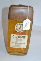 Old Crow Kentucky Straight Bourbon Whiskey, bottled by W A Gaines, 86 proof, 4/5 Quart, Traveler