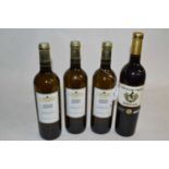 2012 Le Pierrey, Bordeaux, 3 bottles, and 2015 Ch Tarin Selection, Bordeaux, 1 bottle (4)