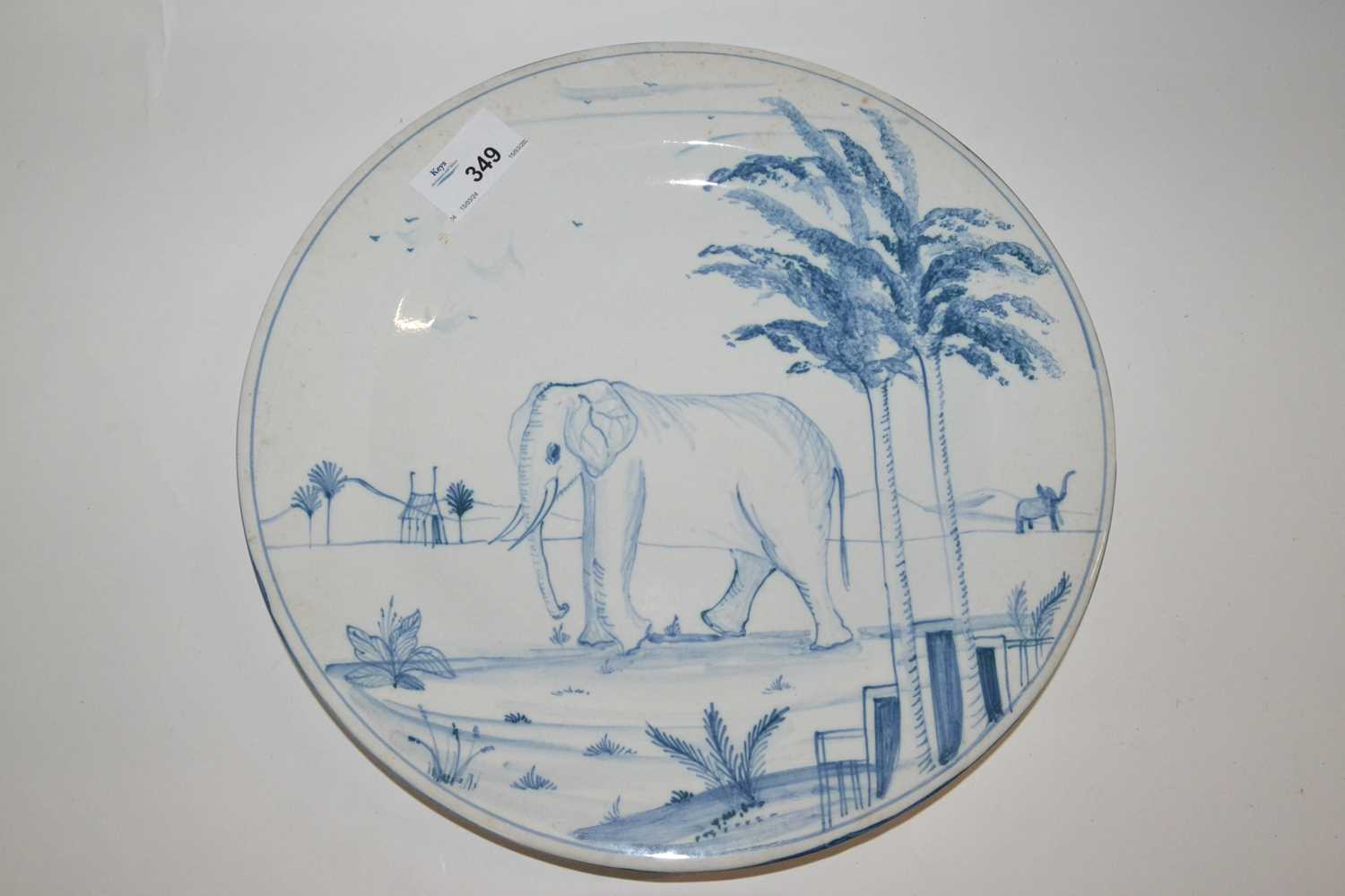 A further Isis Ceramics dish made for Colefax & Fowler, from the Exotic Animals collection,