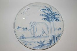 A further Isis Ceramics dish made for Colefax & Fowler, from the Exotic Animals collection,