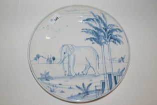 A further Isis Ceramics dish made for Colefax & Fowler, from the Exotic Animals collection,