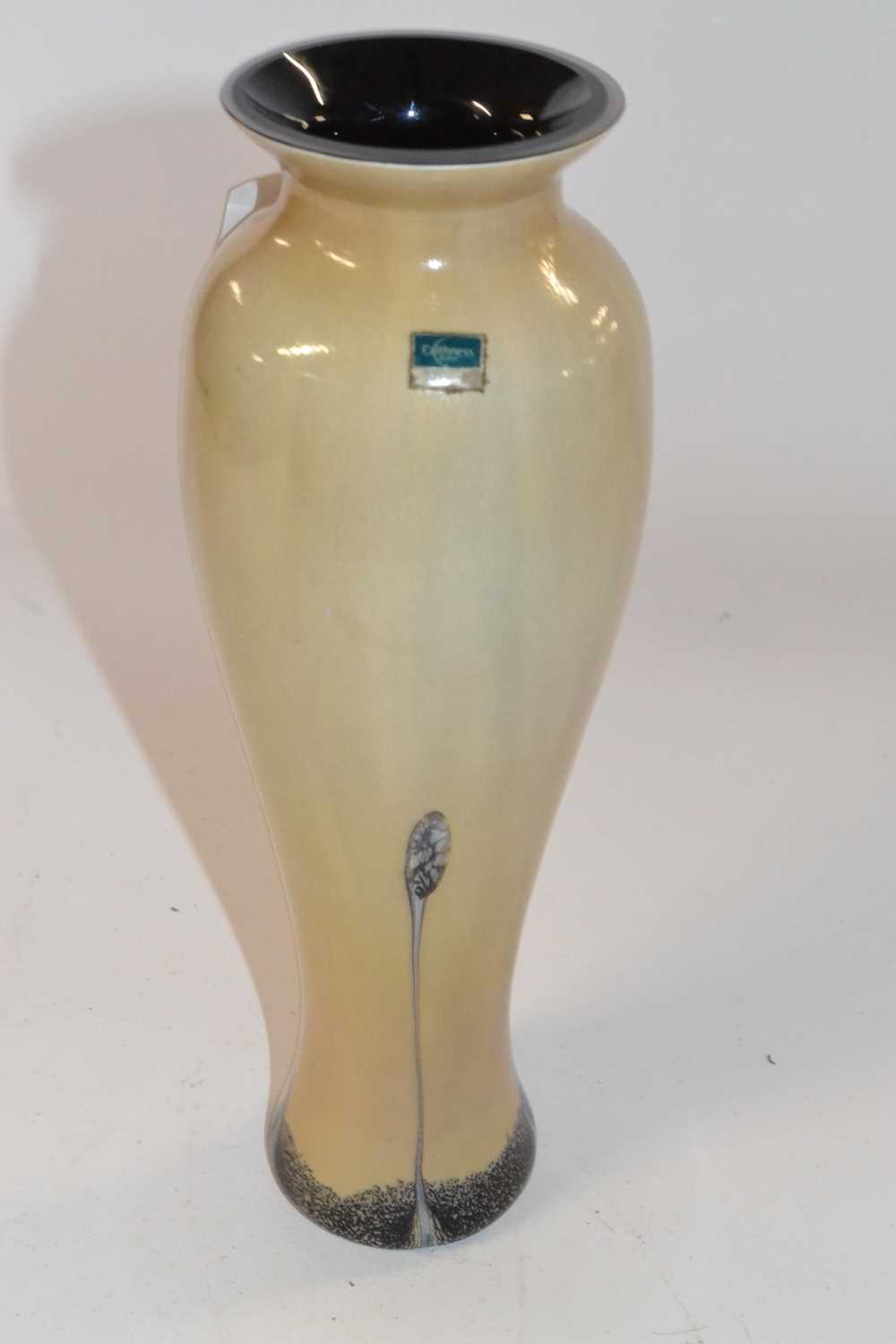 A Caithness vase decorated in Art Nouveau style, 25cm high - Image 2 of 3