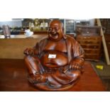 A modern composition model of laughing Buddha, 30cm high