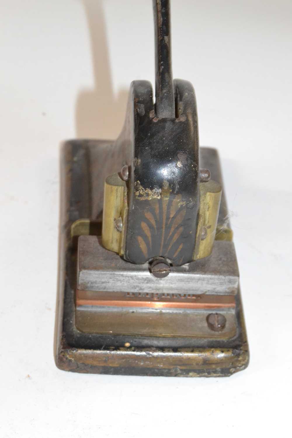 A late 19th or early 20th Century desk embosser - Image 3 of 4